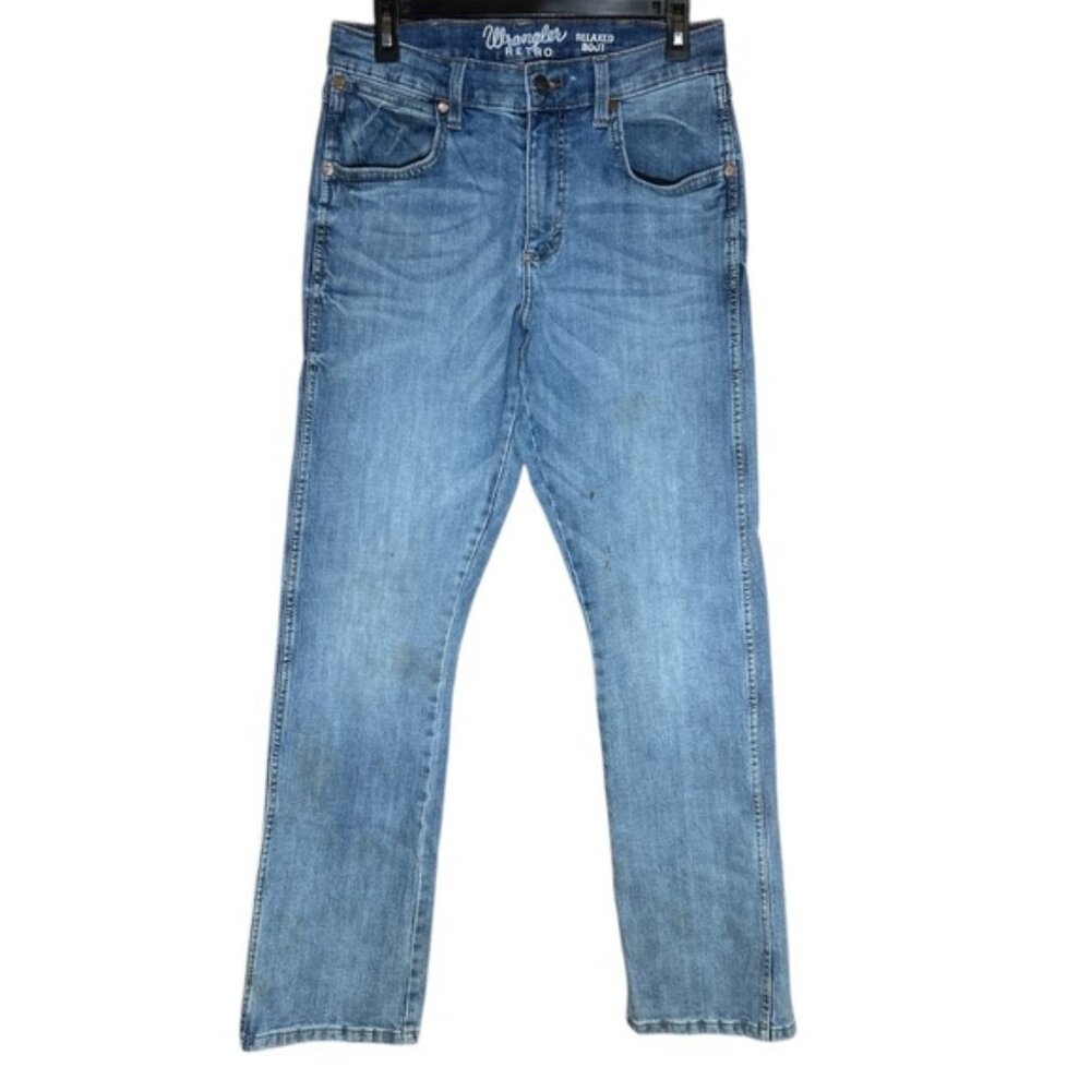 Wrangler Men's Retro Relaxed Boot Jeans Size 29 x 34